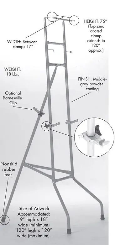 Barnesville Stak Easel